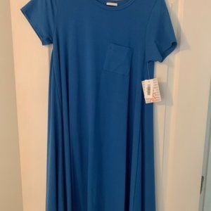 BNWT Lularoe Royal Blue Carly